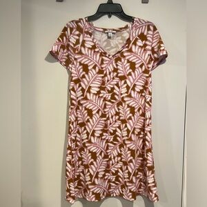 Nine West print dress size small